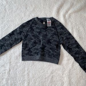 Gymshark Camo Seamless Crop Top